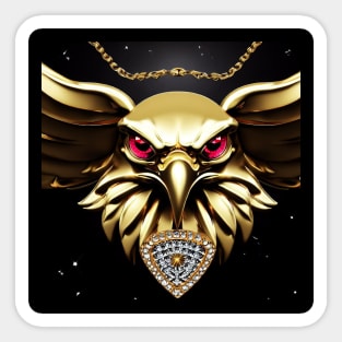 Golden Eagle . Sticker